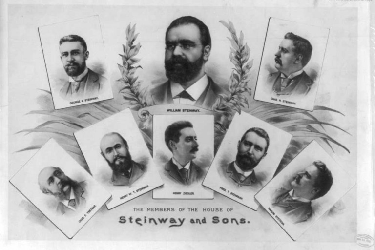 ¿Sabes de dónde proviene el nombre de la marca de pianos Steinway & Sons?