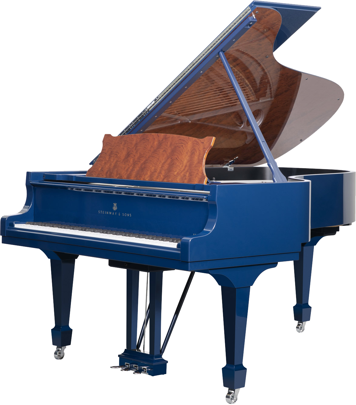 Piano de cola Steinway&Sons B211 Spirio "One & Only Blue