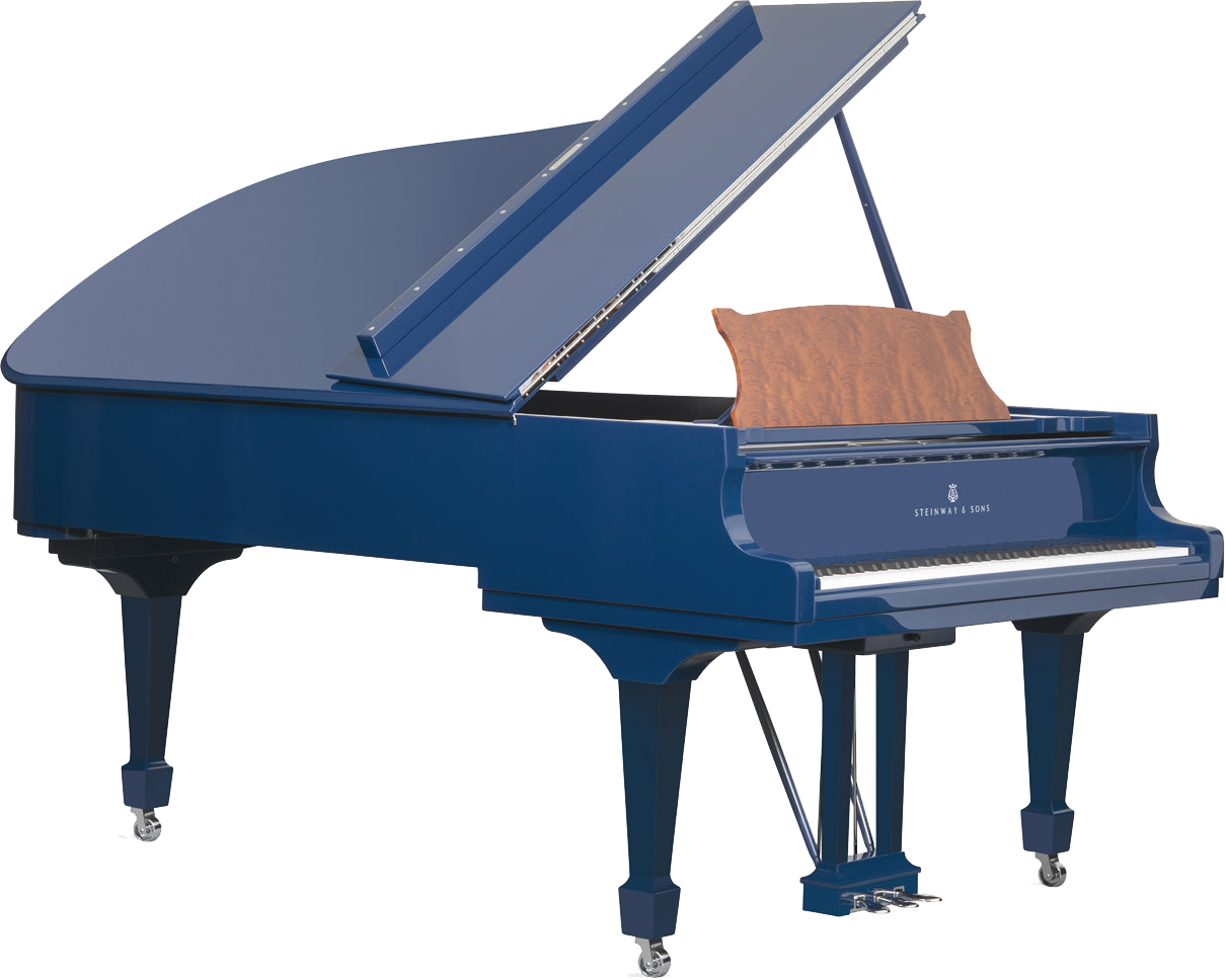 SOLD STEINWAY & SONS B211 SPIRIO “One & Only Blue