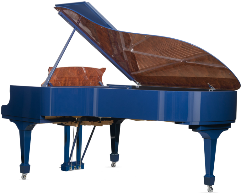 SOLD STEINWAY & SONS B211 SPIRIO “One & Only Blue