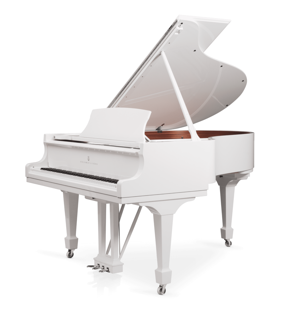 piano de cola Steinway & Sons Spirio O180 Chrome portada