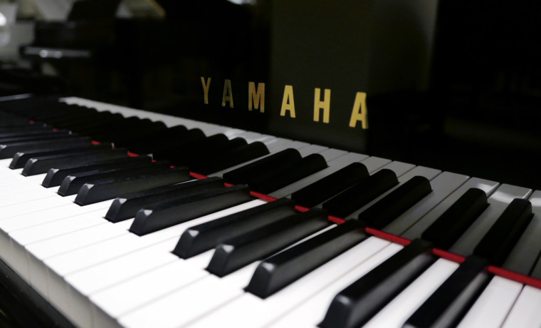 piano de cola Yamaha C3X #6349992 teclado teclas marca