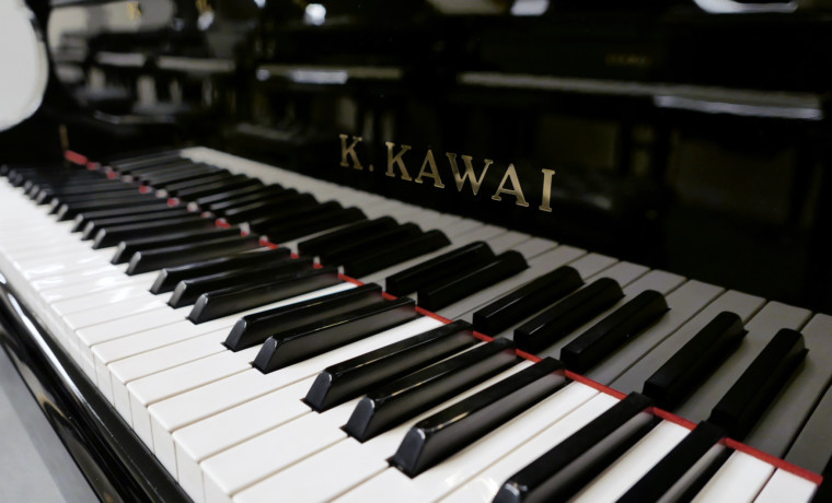 piano de cola Kawai RX3 Silent #2482686 teclado teclas marca