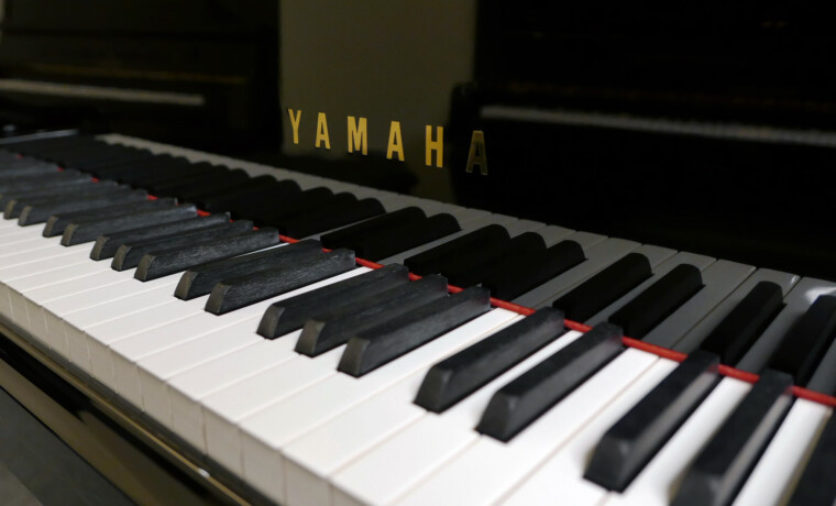 piano de cola Yamaha C3 #5406955 teclado teclas marca