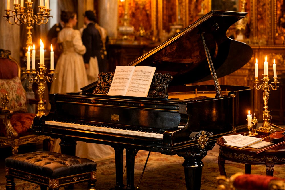 Los pianos de la corte imperial rusa: lujo, política y música en los salones de los zares