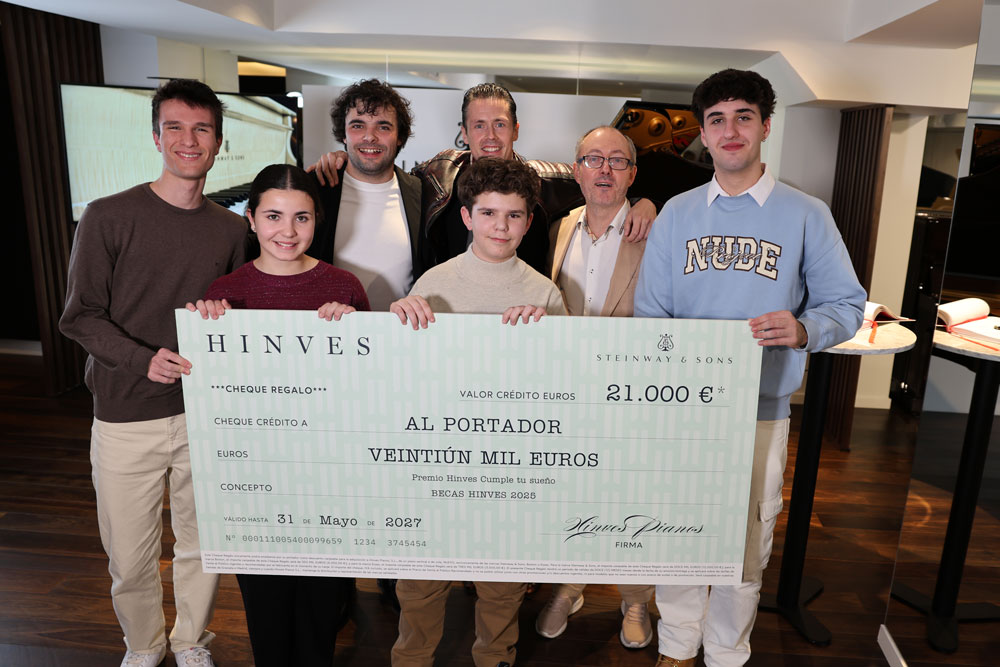 Becas Hinves 2026: una nueva era para la formación pianística en España