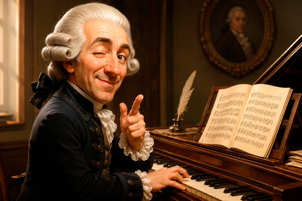Haydn, el humorista del teclado